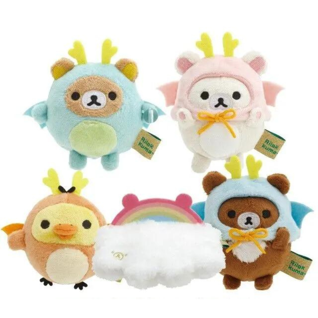 Rilakkuma Year of the Dragon Mini Plush Selection Disco Waffle