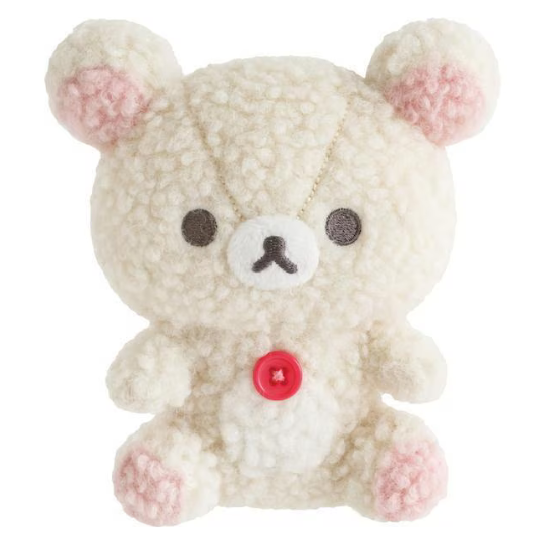 くまこくま Fluffy Korilakkuma Bear Plush (13cm) · Disco Waffle