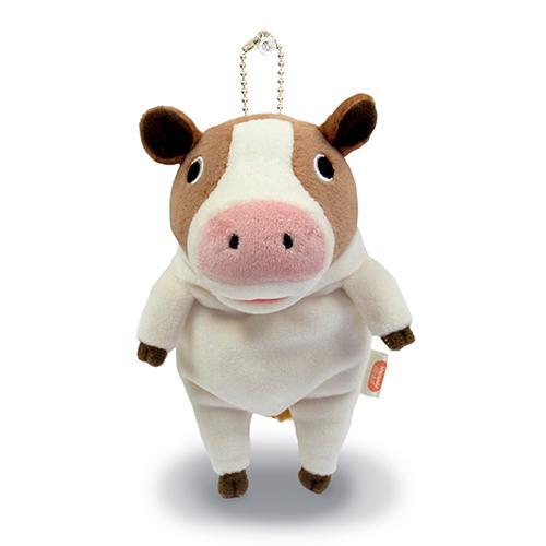 Mini Brown Mochi Cow 13 cm Disco Waffle