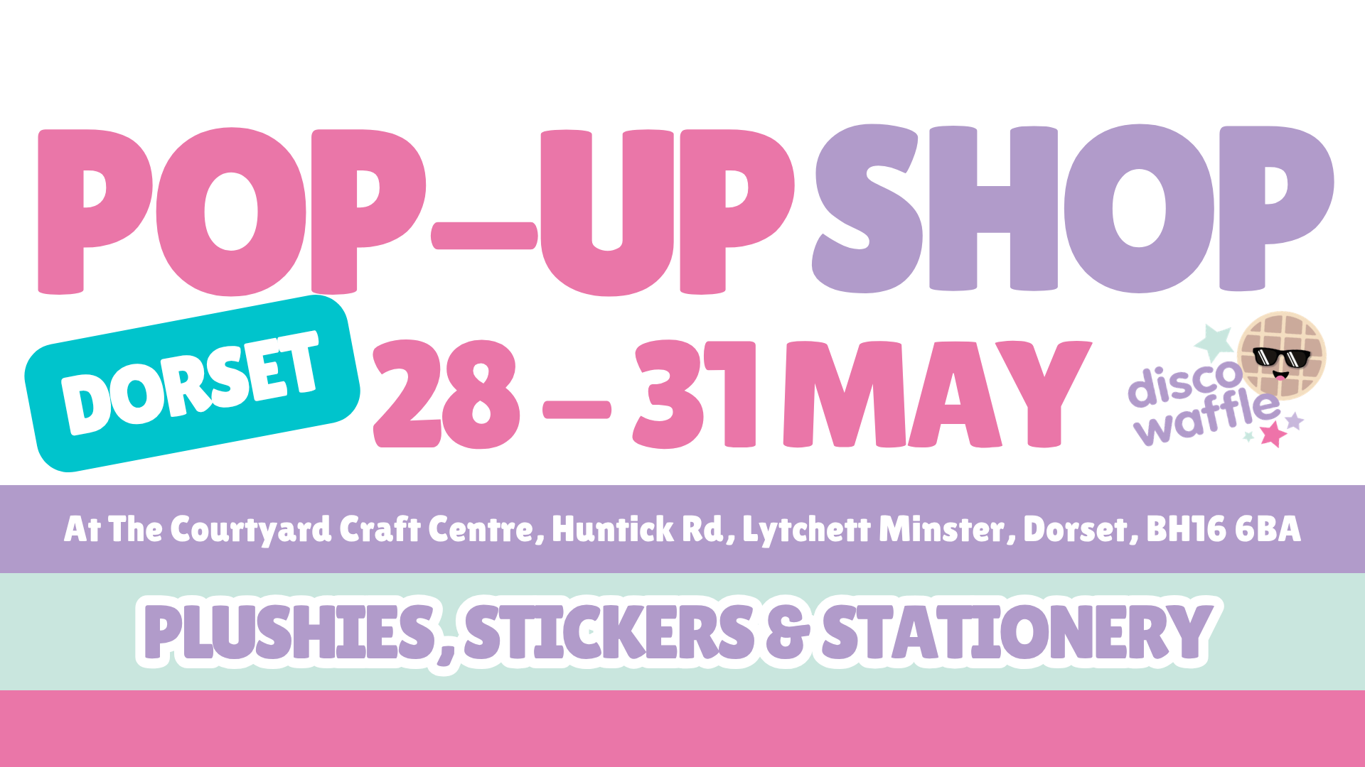 Pop-up Shop Coming to Dorset in May