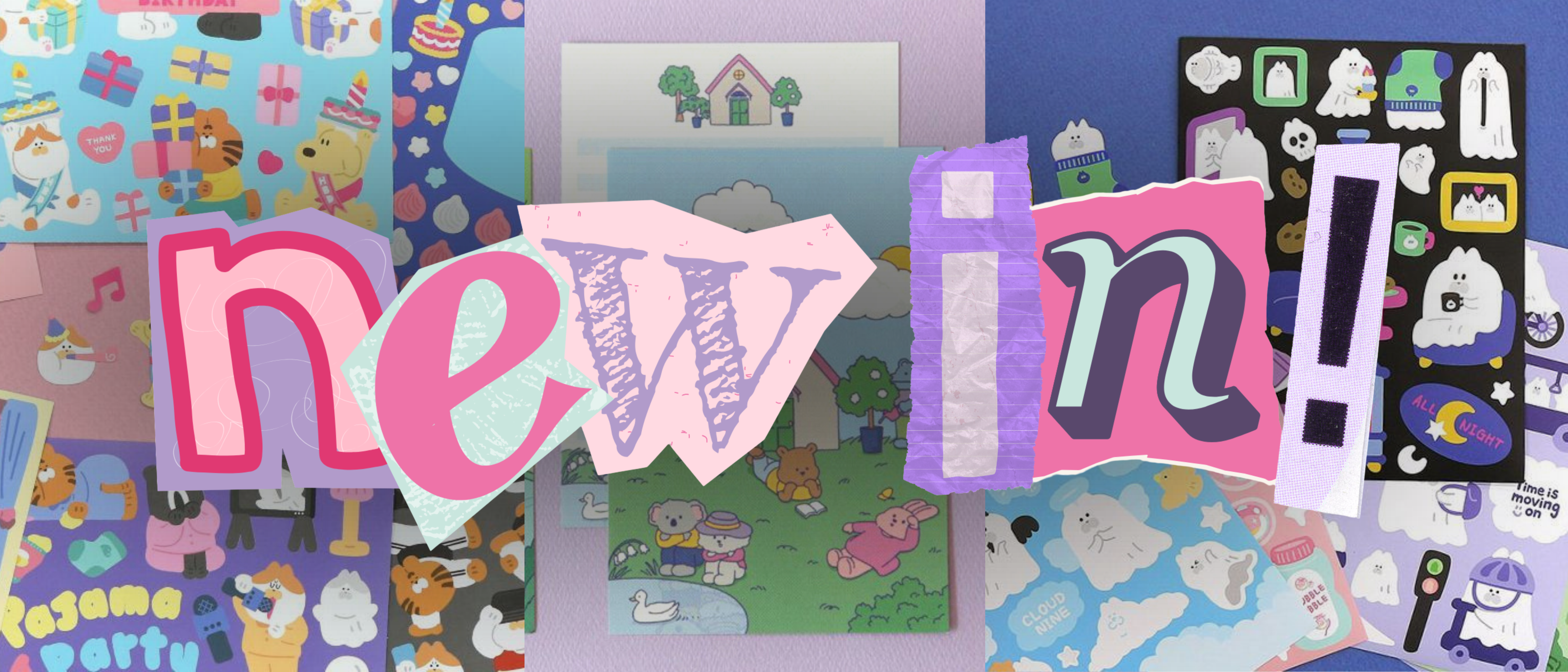 New dreamy Korean stationery