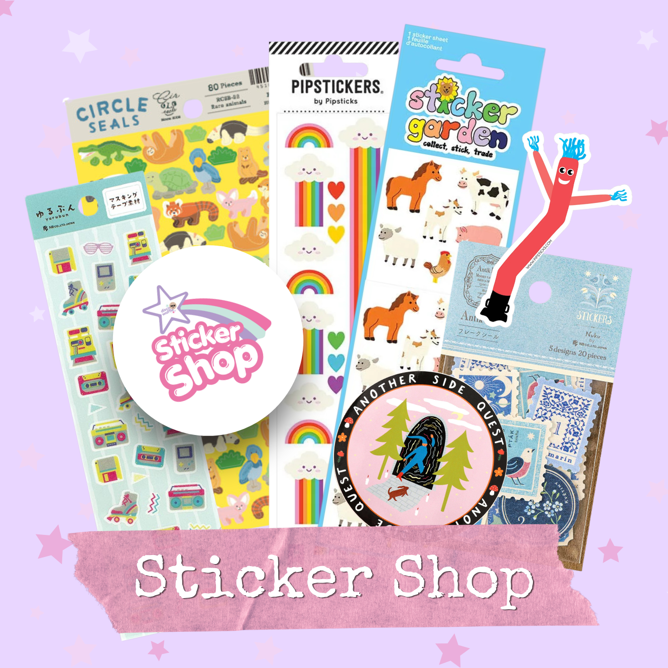 Sticker Shop · Disco Waffle