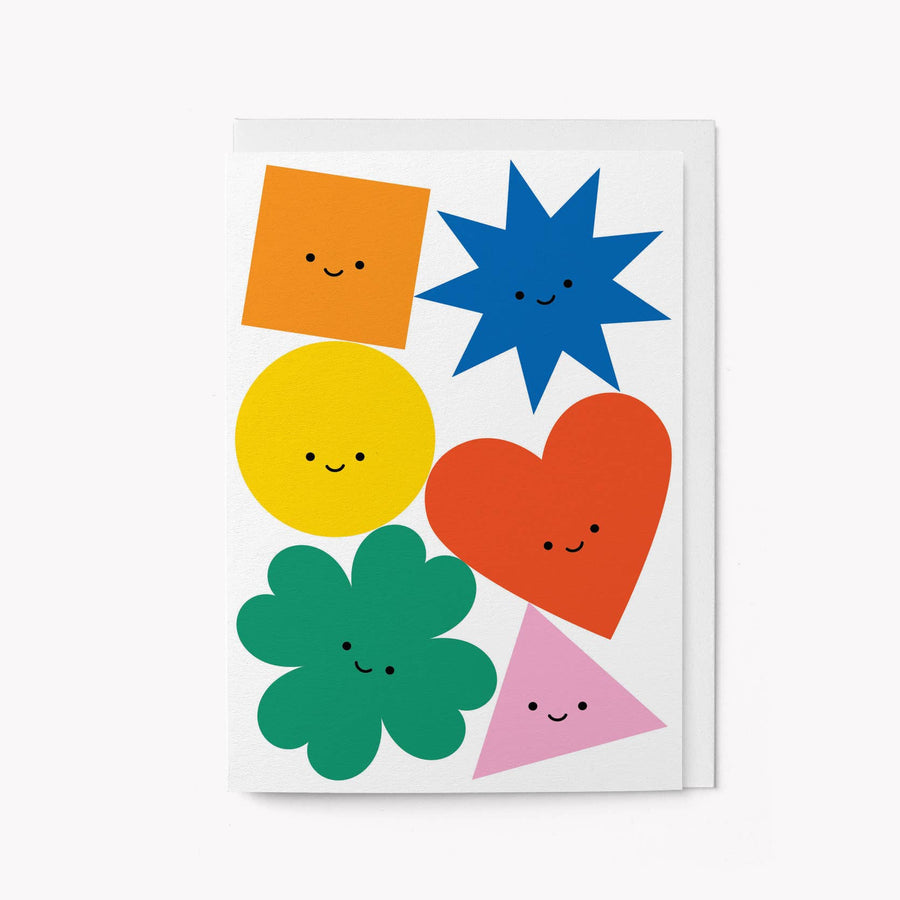 Happy Shapes Card