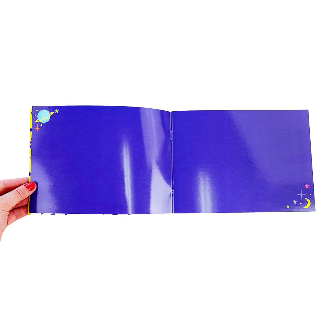 Colorful Cosmos Sticker Collector Album
