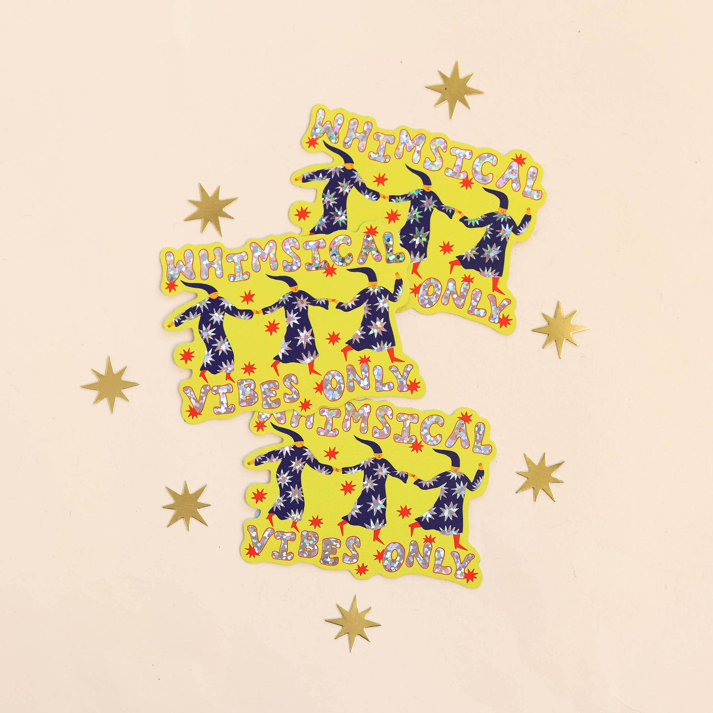 Whimsical Vibes Only Sticker