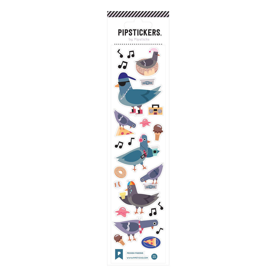 "Peckish Pigeons" Stickers
