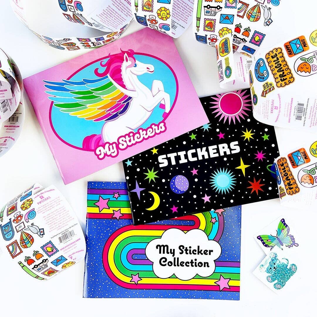 Colorful Cosmos Sticker Collector Album