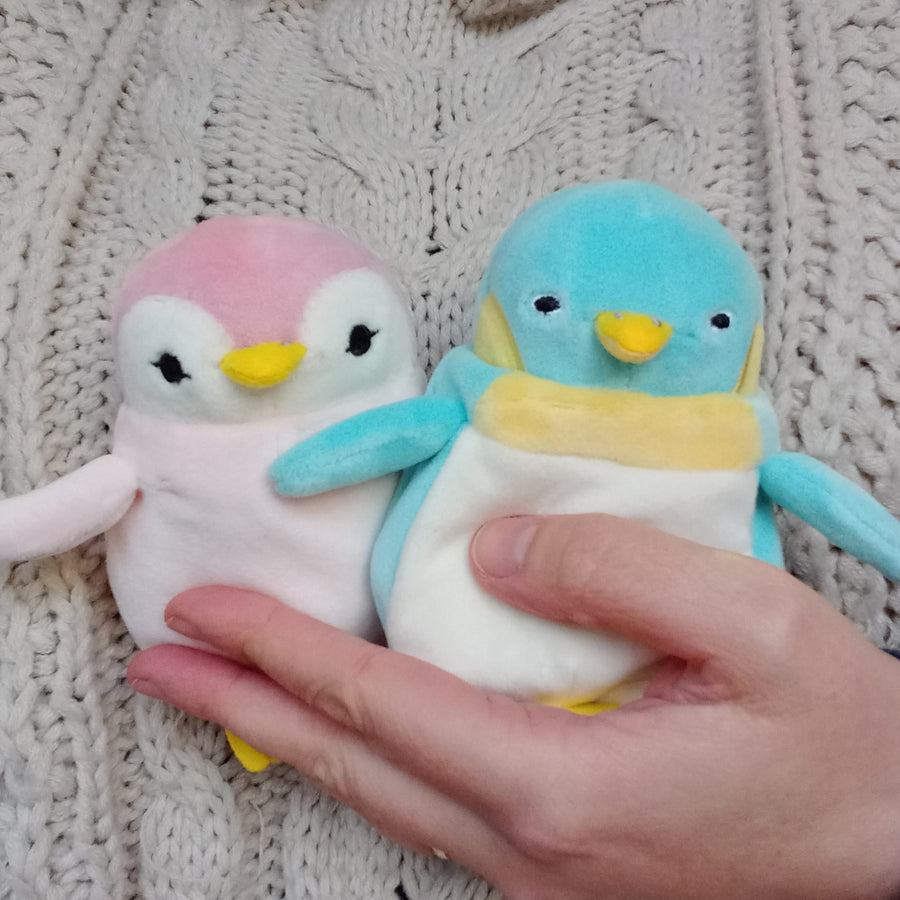 Mini Pink Mochi Penguin (13 cm)