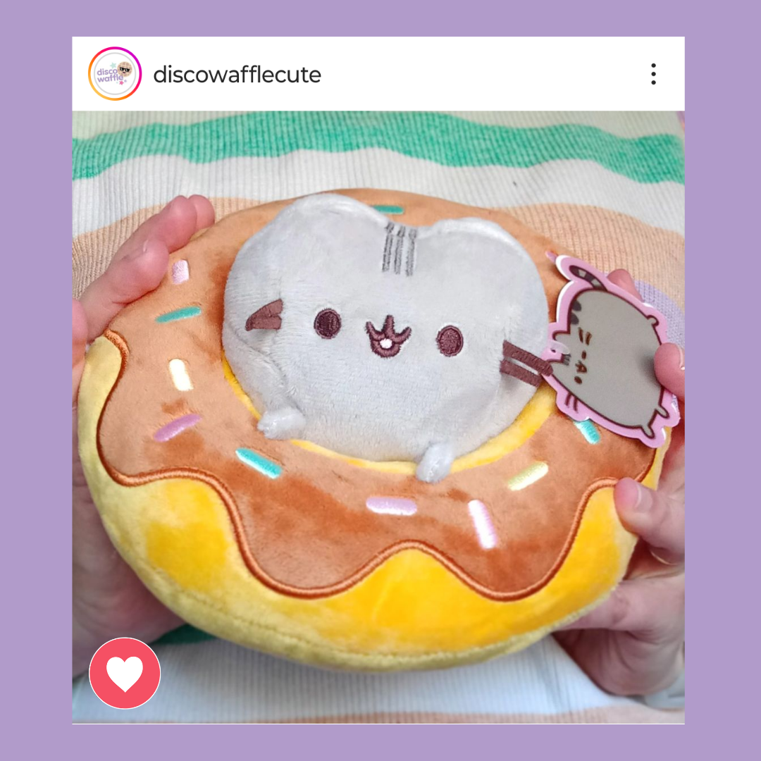 Pusheen in a Chocolate Donut Plush (15 cm)