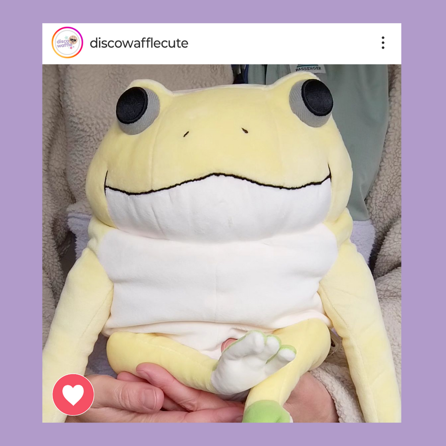 Large Yellow Mochi Frog (41 cm)