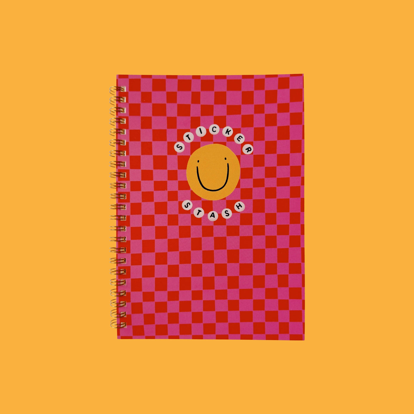 Sticker Stash Checkerboard A5 Sticker Album