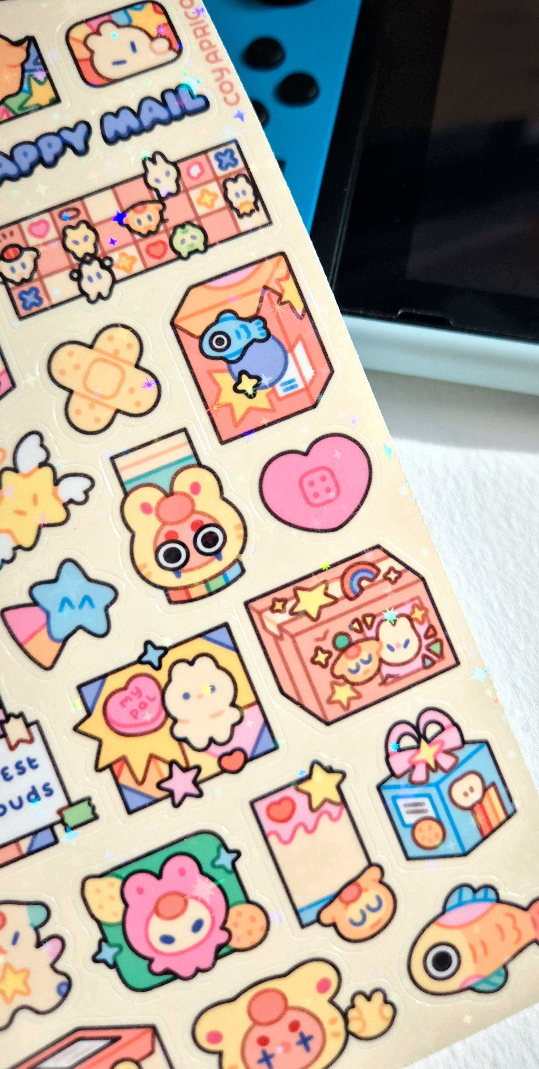 Special Delivery Holographic Stickers