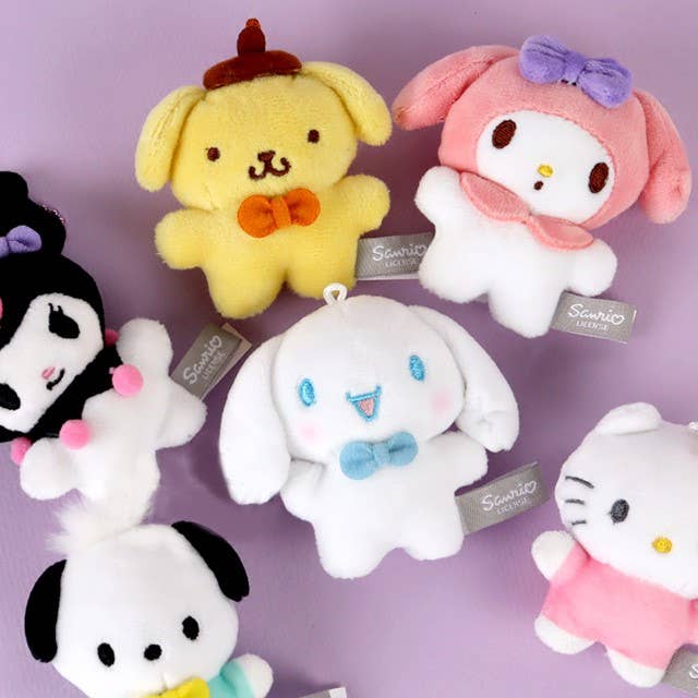 Pochacco Mini Bottle Plush Keychain (10 cm)