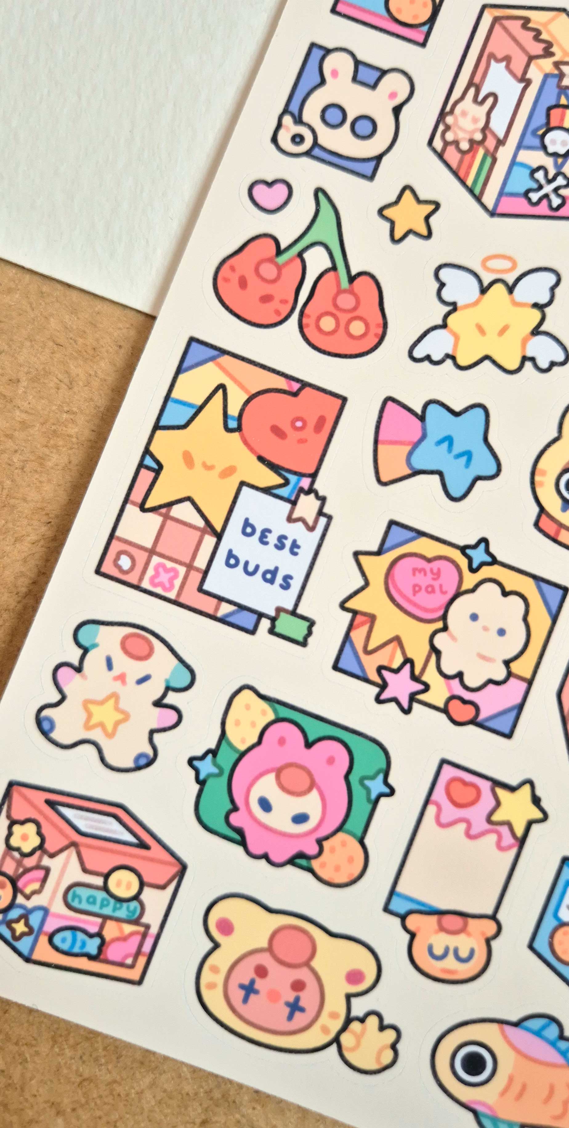Special Delivery Holographic Stickers