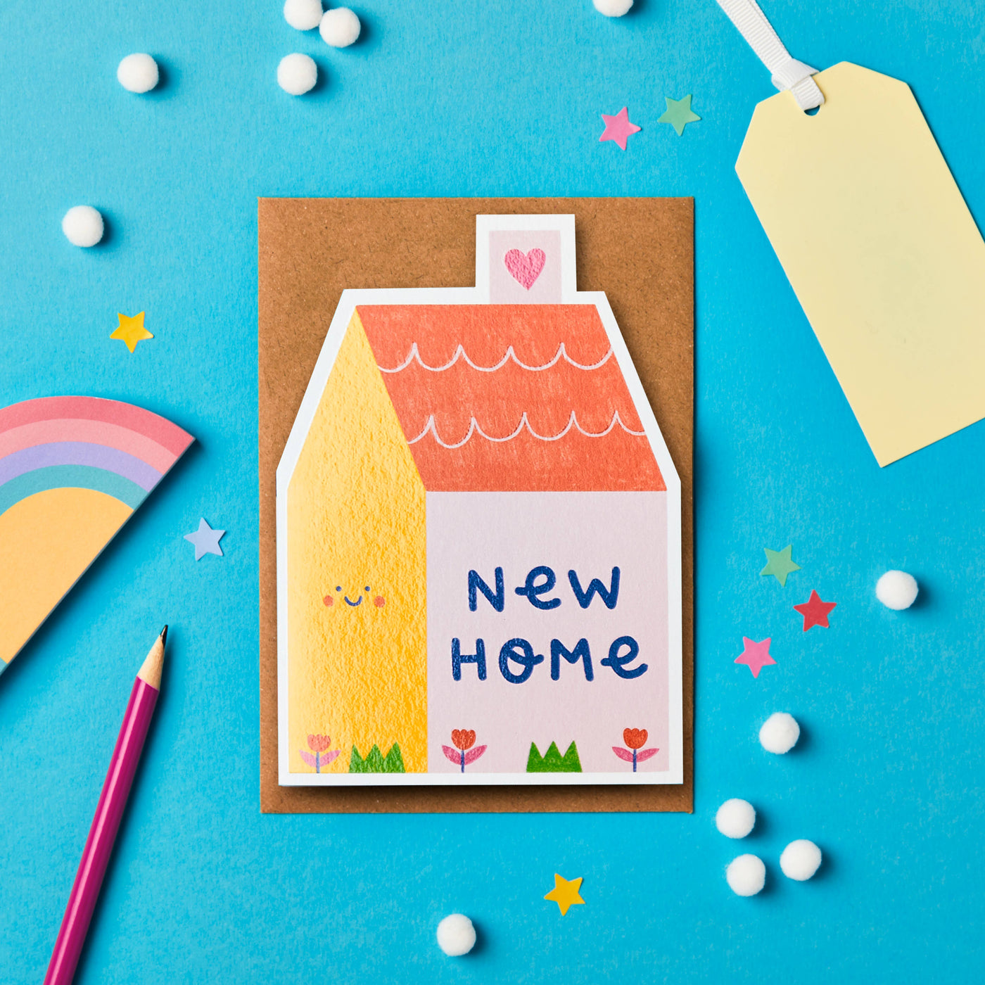 Bright New Home Card