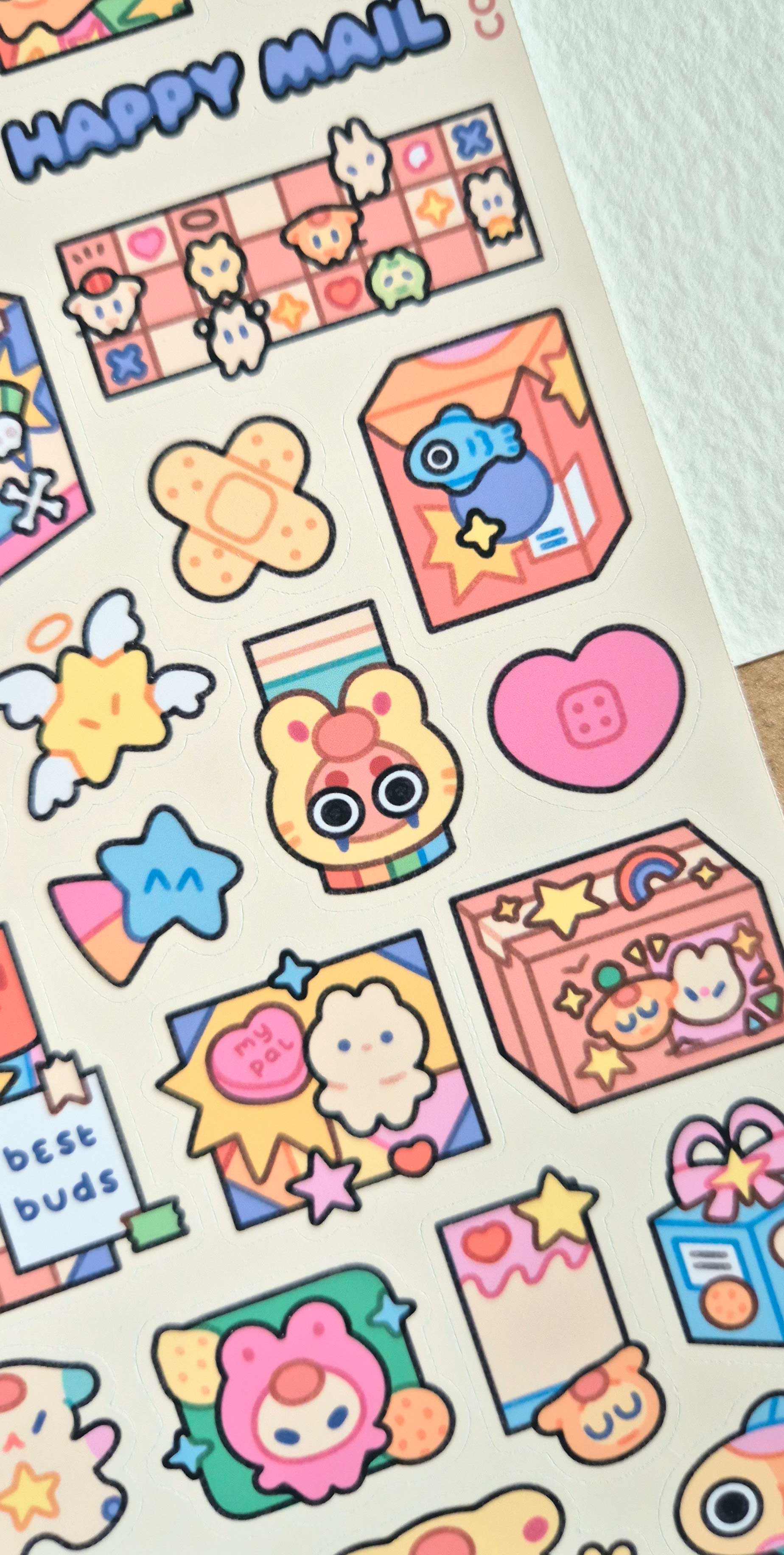 Special Delivery Holographic Stickers