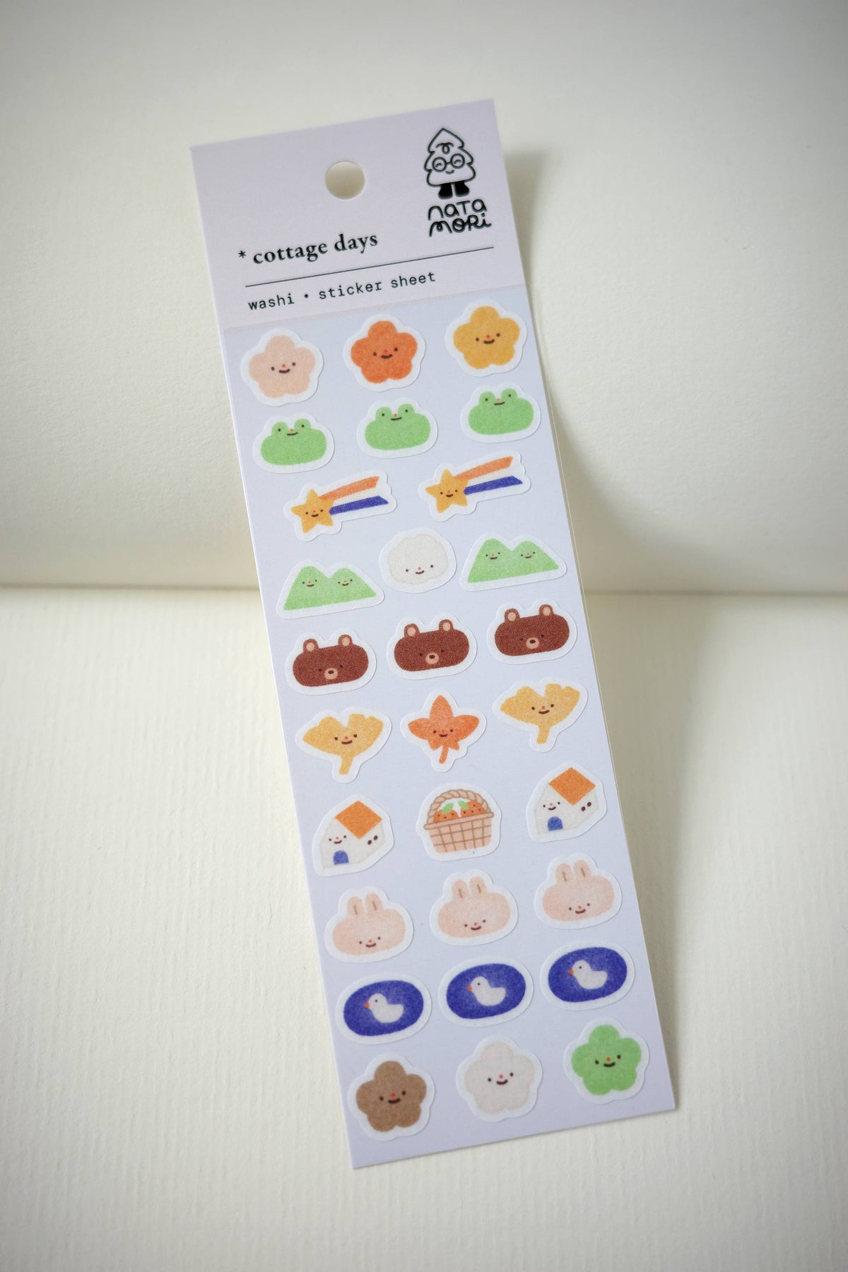 Cottage Days Washi Sticker Sheet