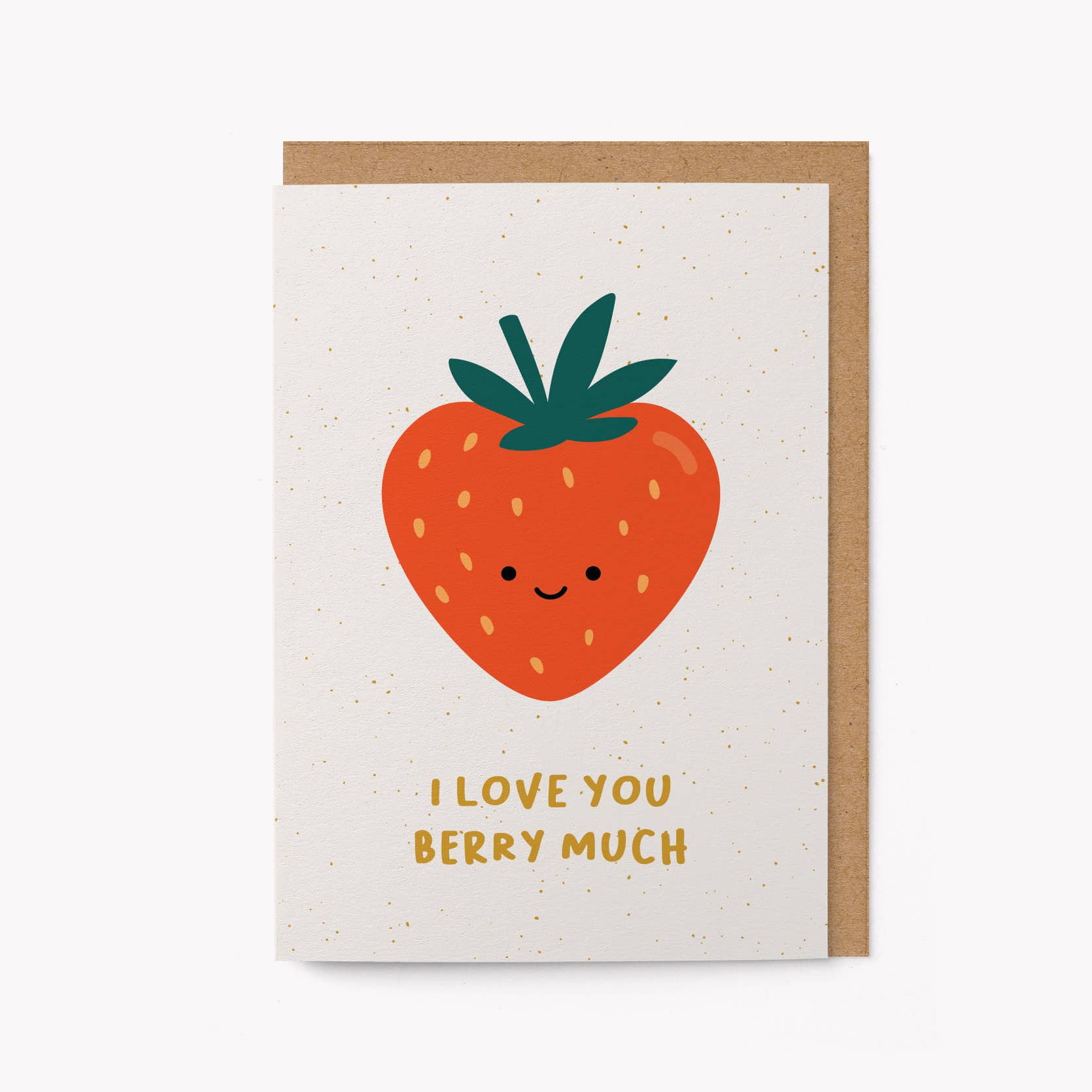 I Love You Berry Much Card