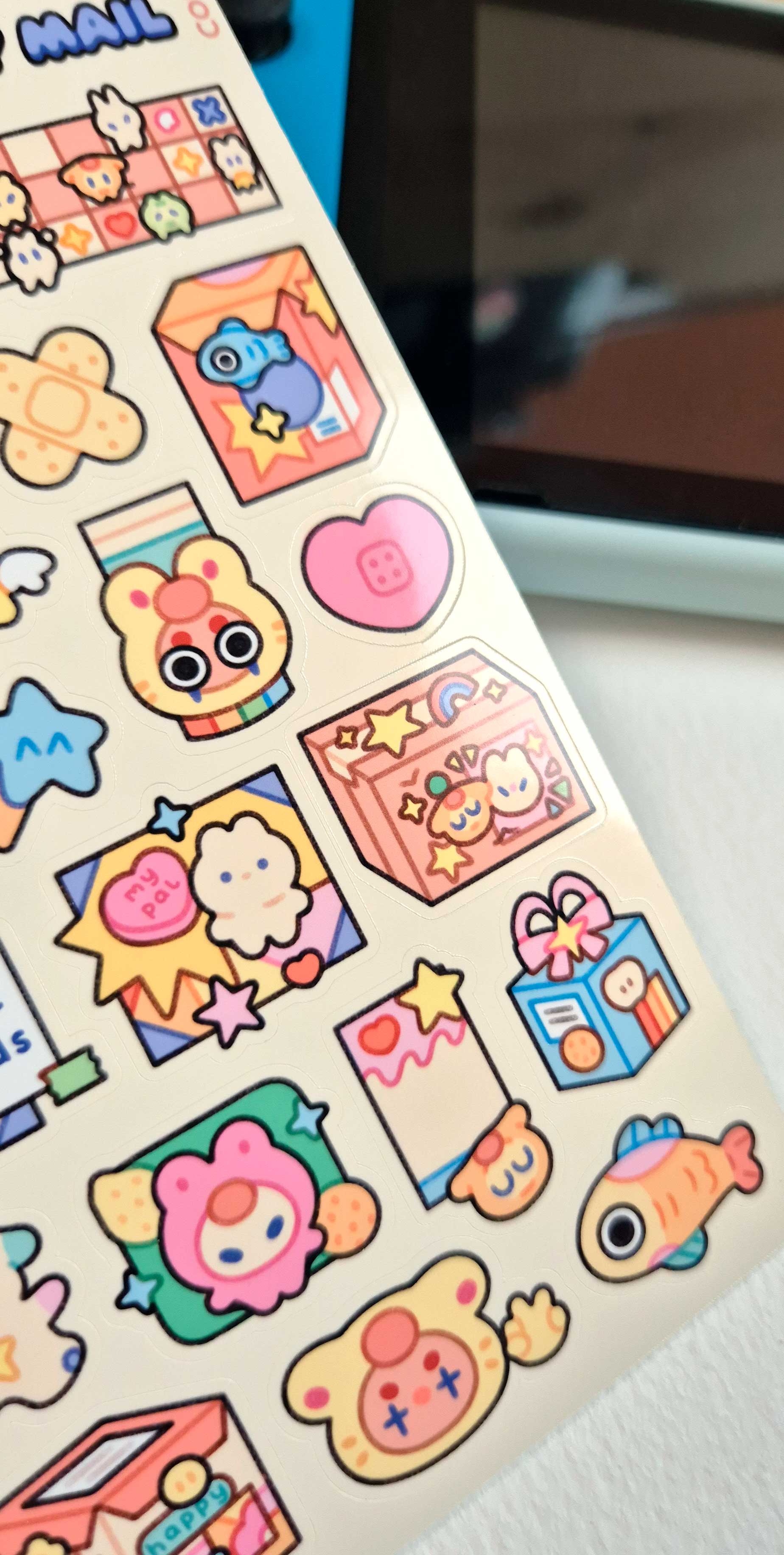 Special Delivery Holographic Stickers