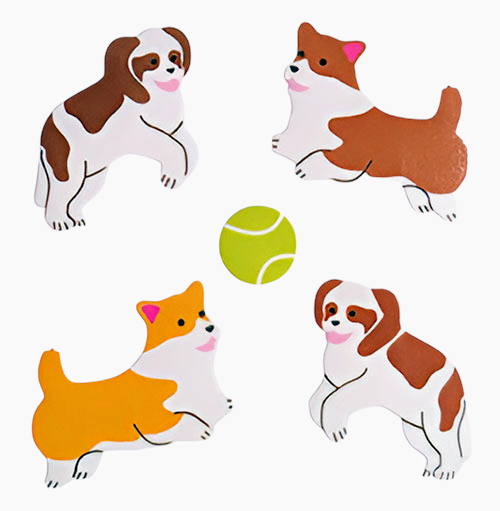 Fetch Dog Stickers