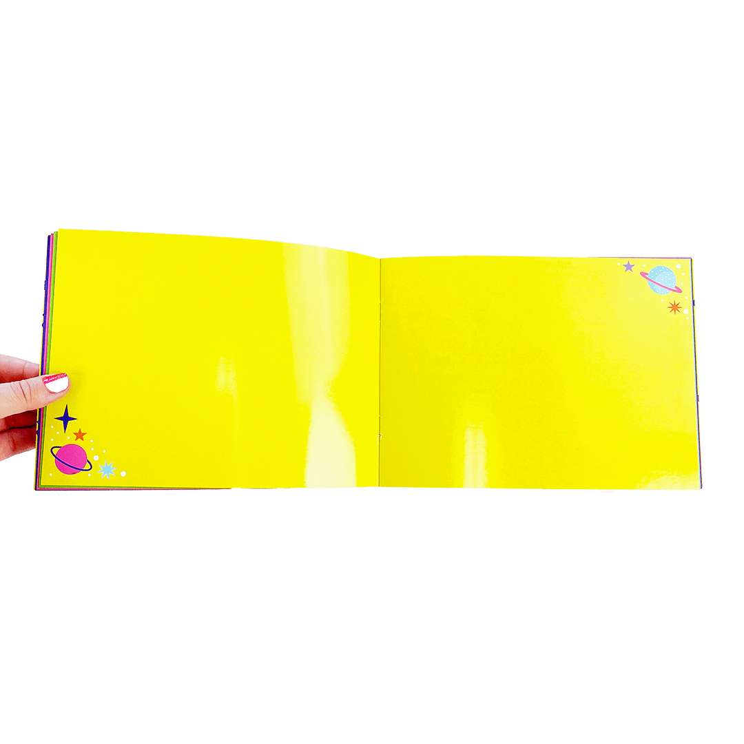 Colorful Cosmos Sticker Collector Album