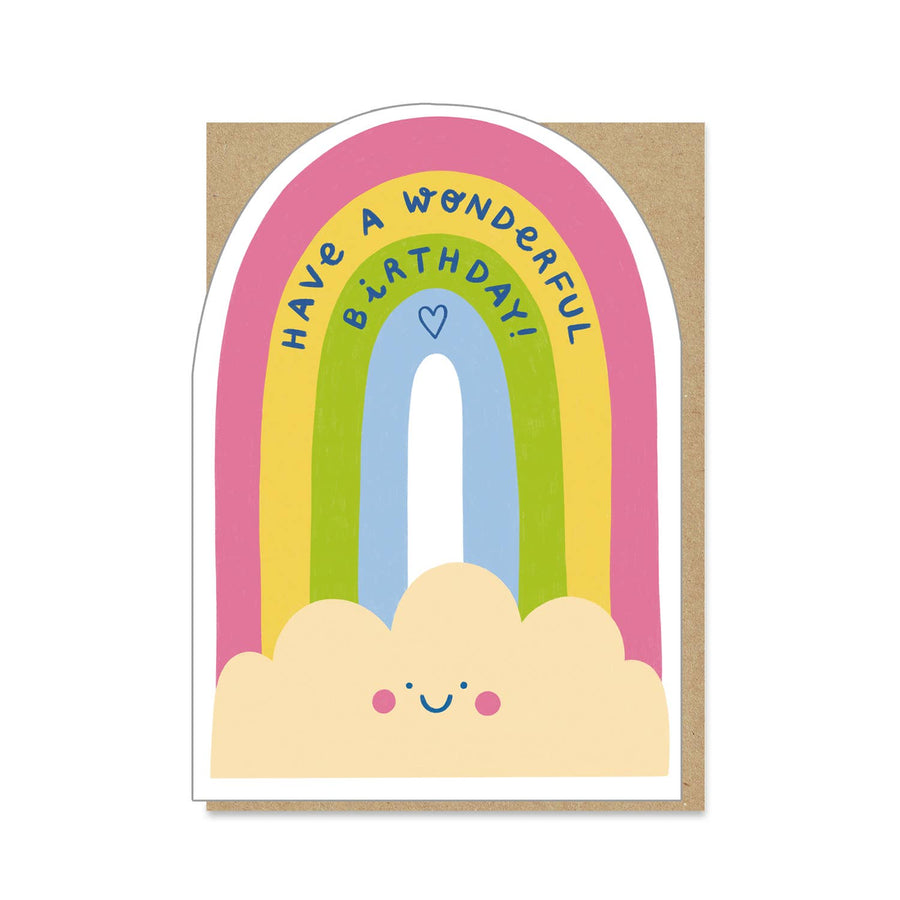 Rainbow Birthday Card