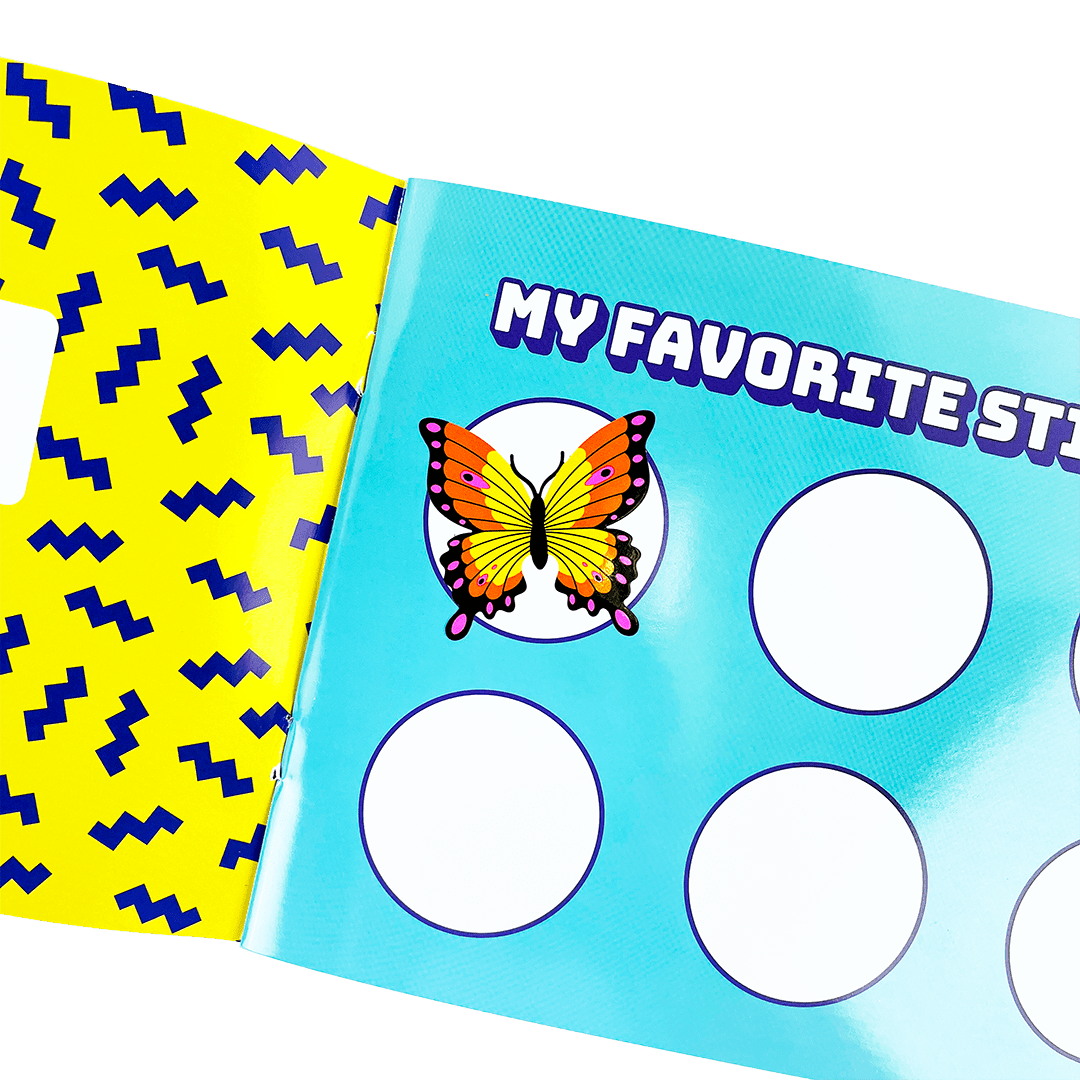 Colorful Cosmos Sticker Collector Album