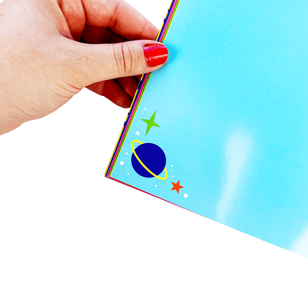 Colorful Cosmos Sticker Collector Album