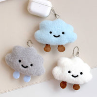 Fluffy Cloud Plush Keychain (11 cm)