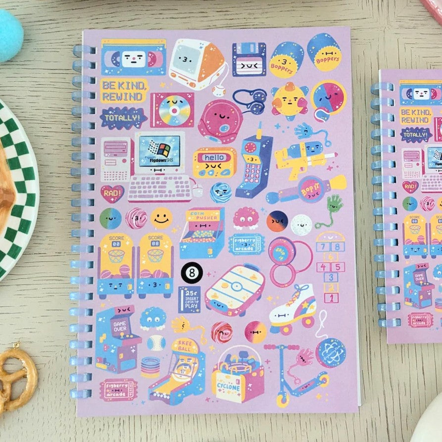 A5 90's Sticker Album