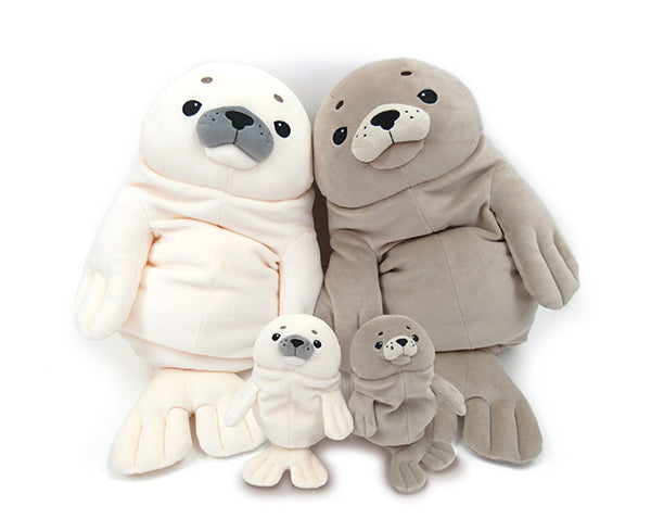 Mini White Mochi Seal (15 cm)