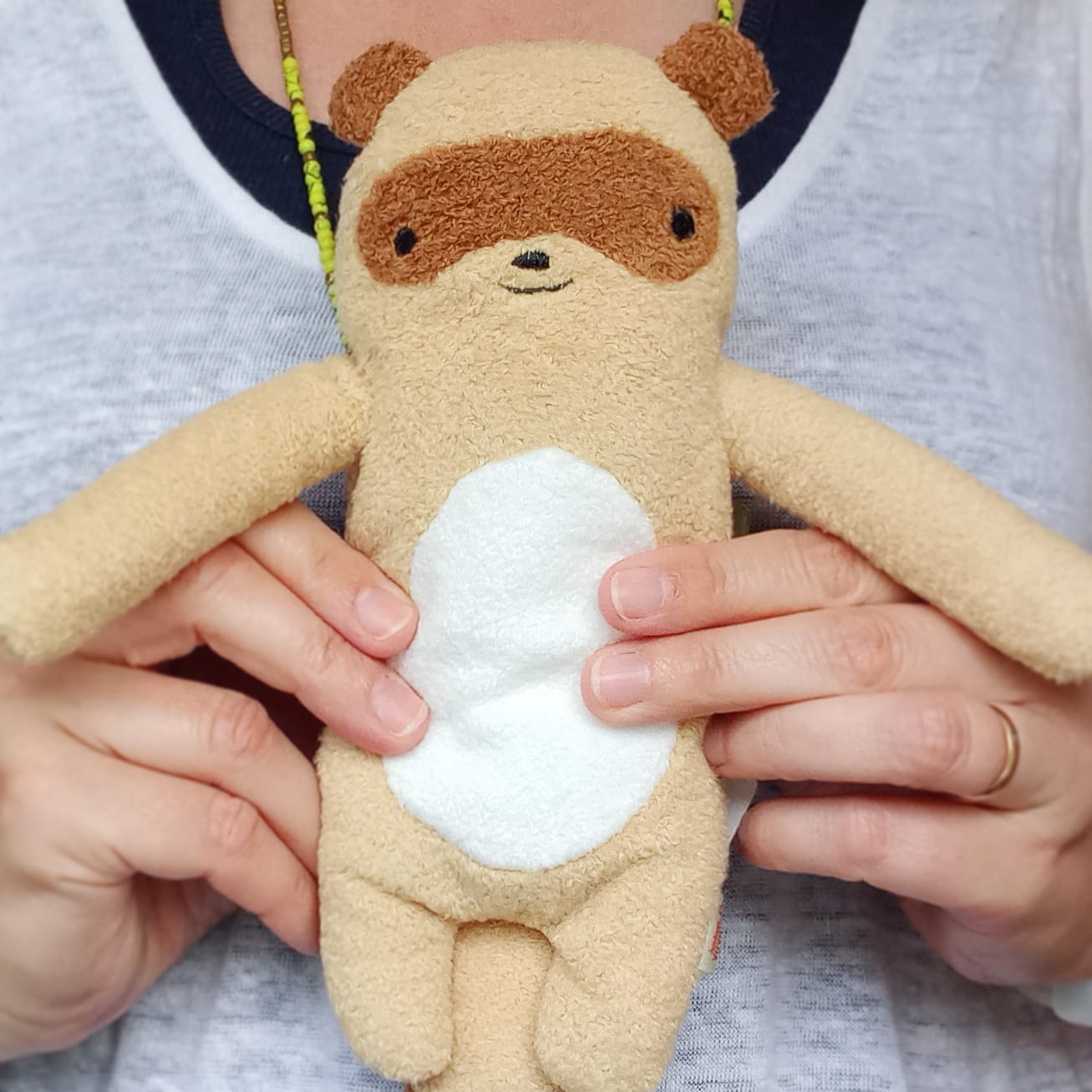 Fumofumo San Brown Raccoon (20cm)