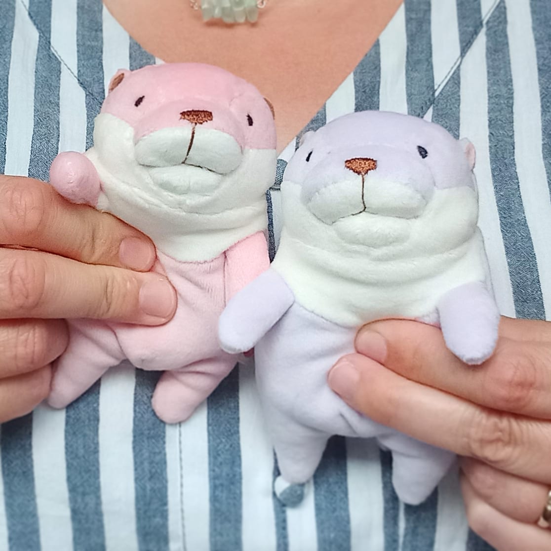 Mini Pink Mochi Otter (13 cm)