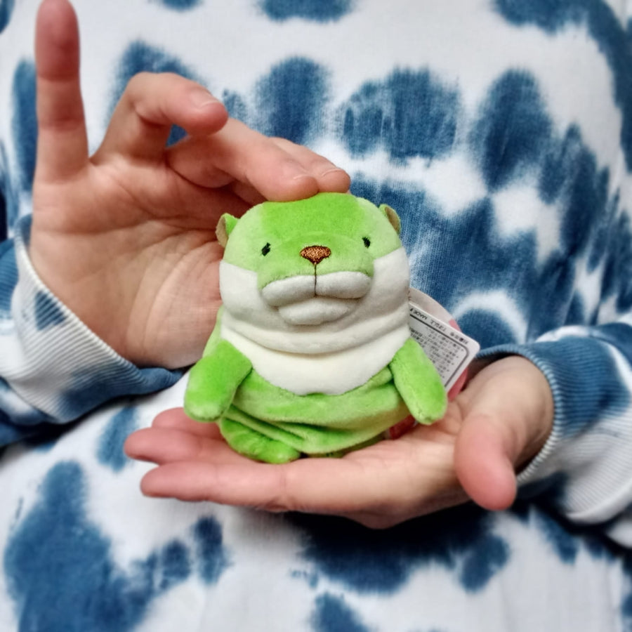 Mini Matcha Green Mochi Otter (13 cm)