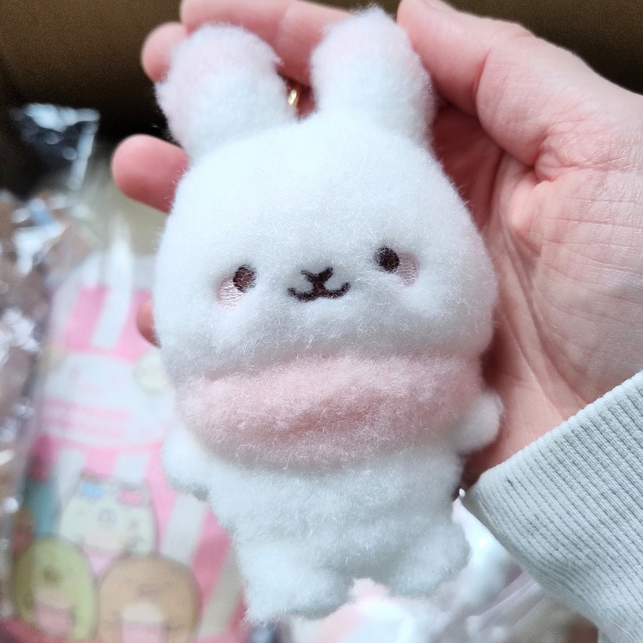 Sugarcocomuu Fluffy Bunny Keychain Plush (12cm)