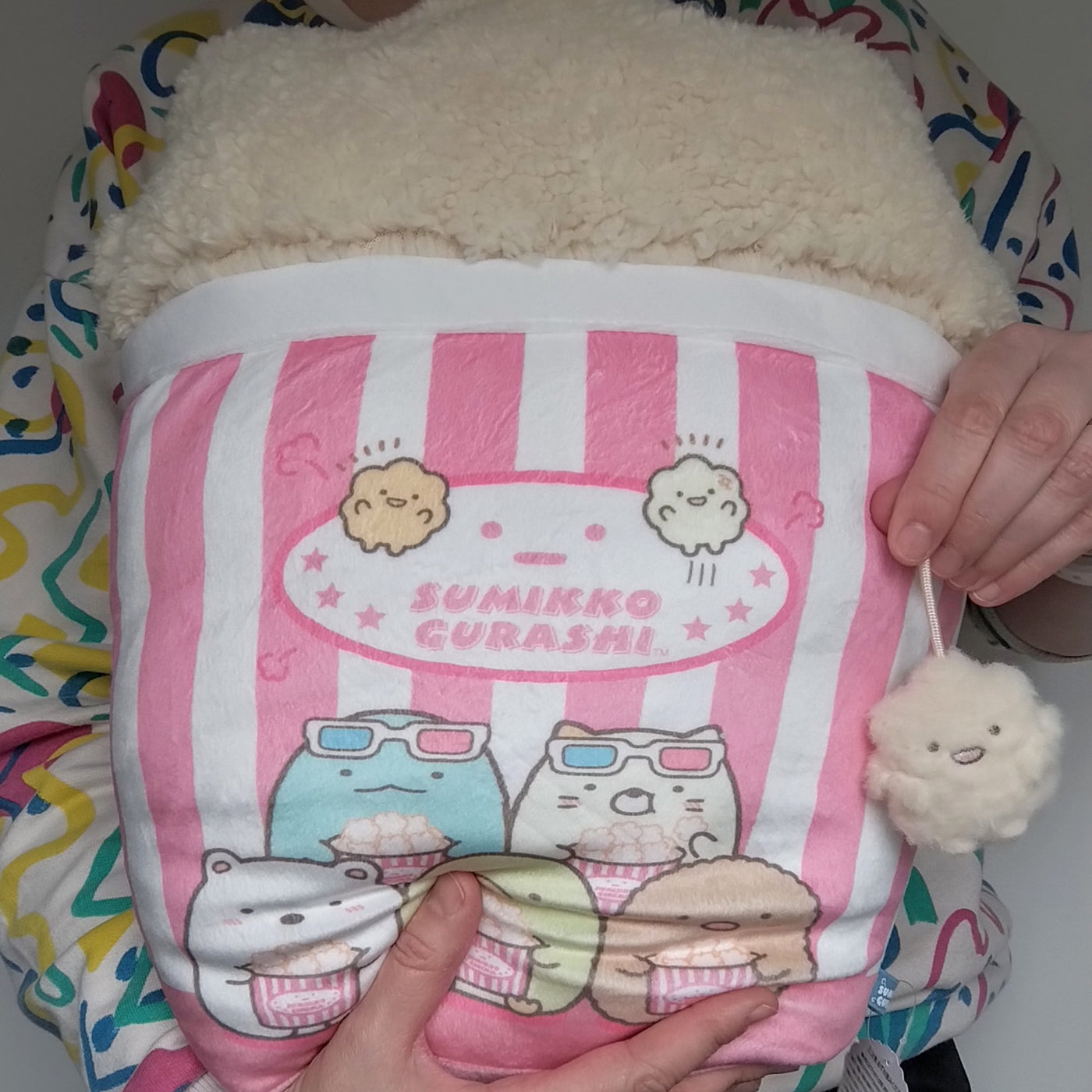 Sumikko Gurashi Popcorn Pillow Plush (40cm)