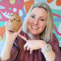 Mini Sitting Ricespud Potato Plush (14cm)