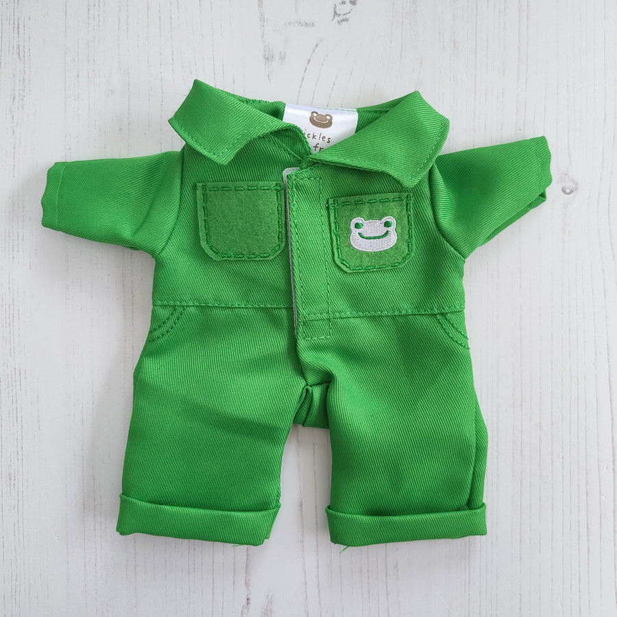 Green Jumpsuit for Pickles (18cm)