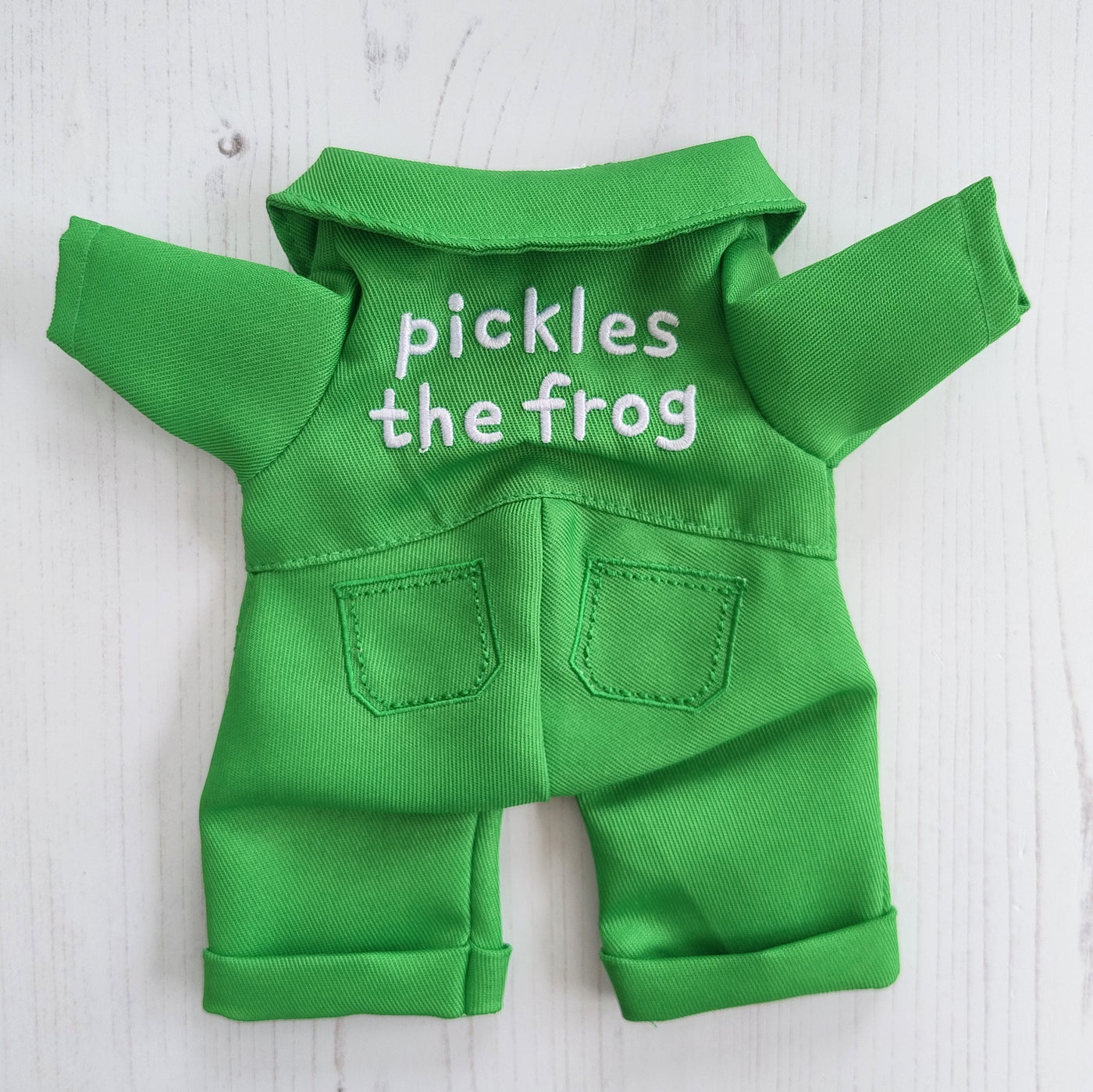 Green Jumpsuit for Pickles (18cm)