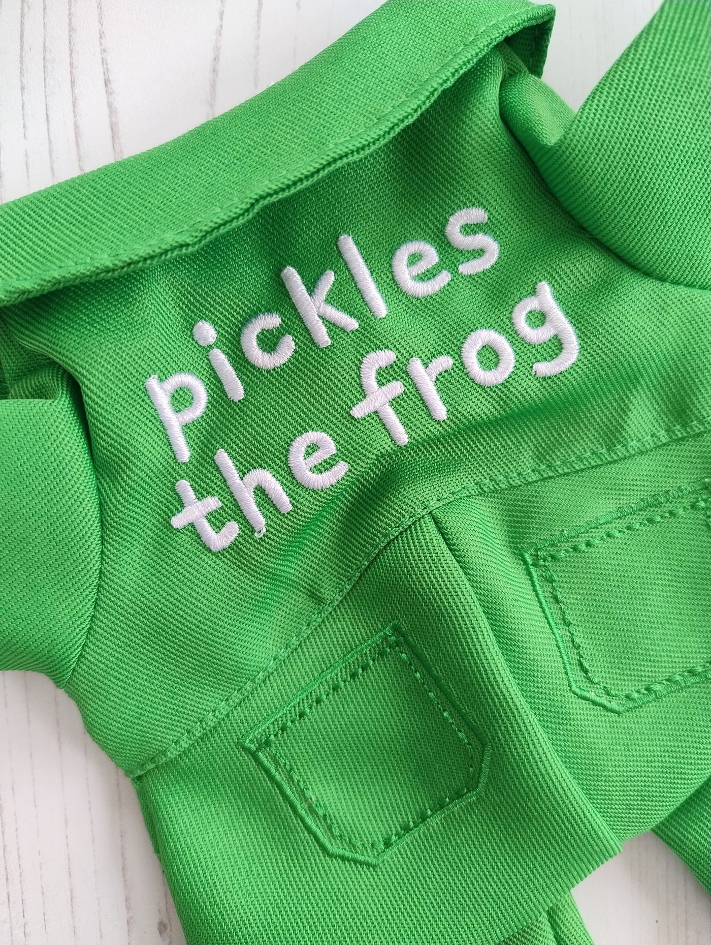 Green Jumpsuit for Pickles (18cm)