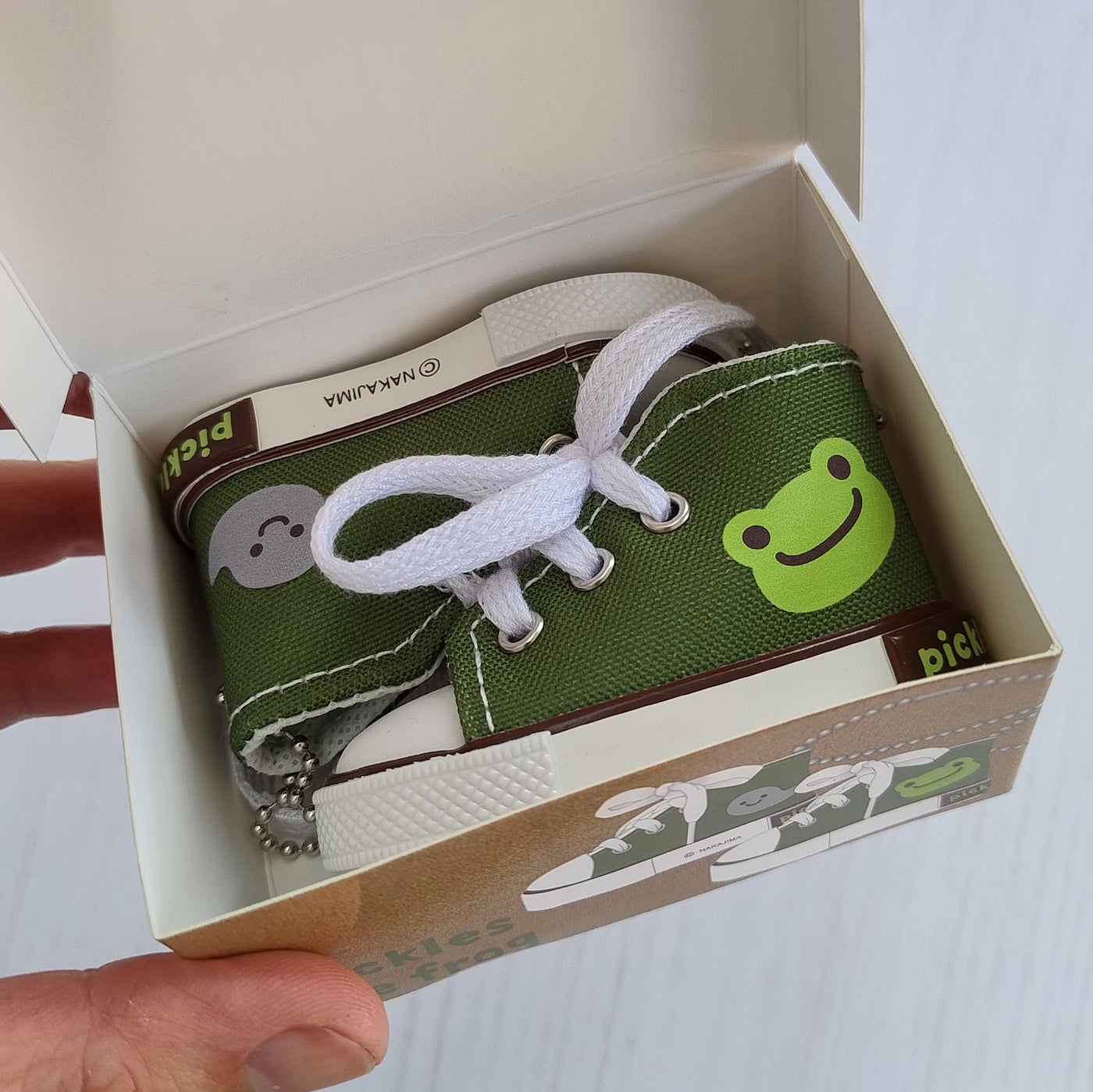 Green Trainers for Pickles (7.5cm)