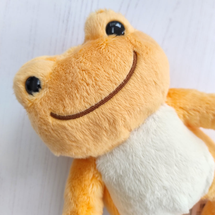 Orange Pickles the Frog (26cm)
