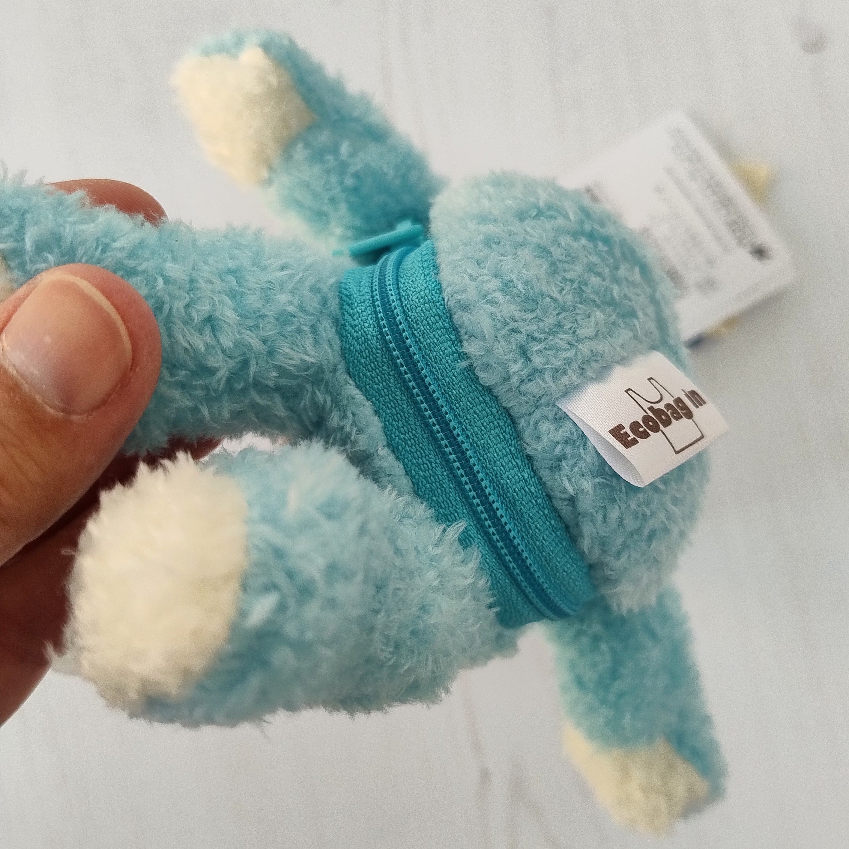 Blue Pickles Plush with Reusable Bag (19cm)