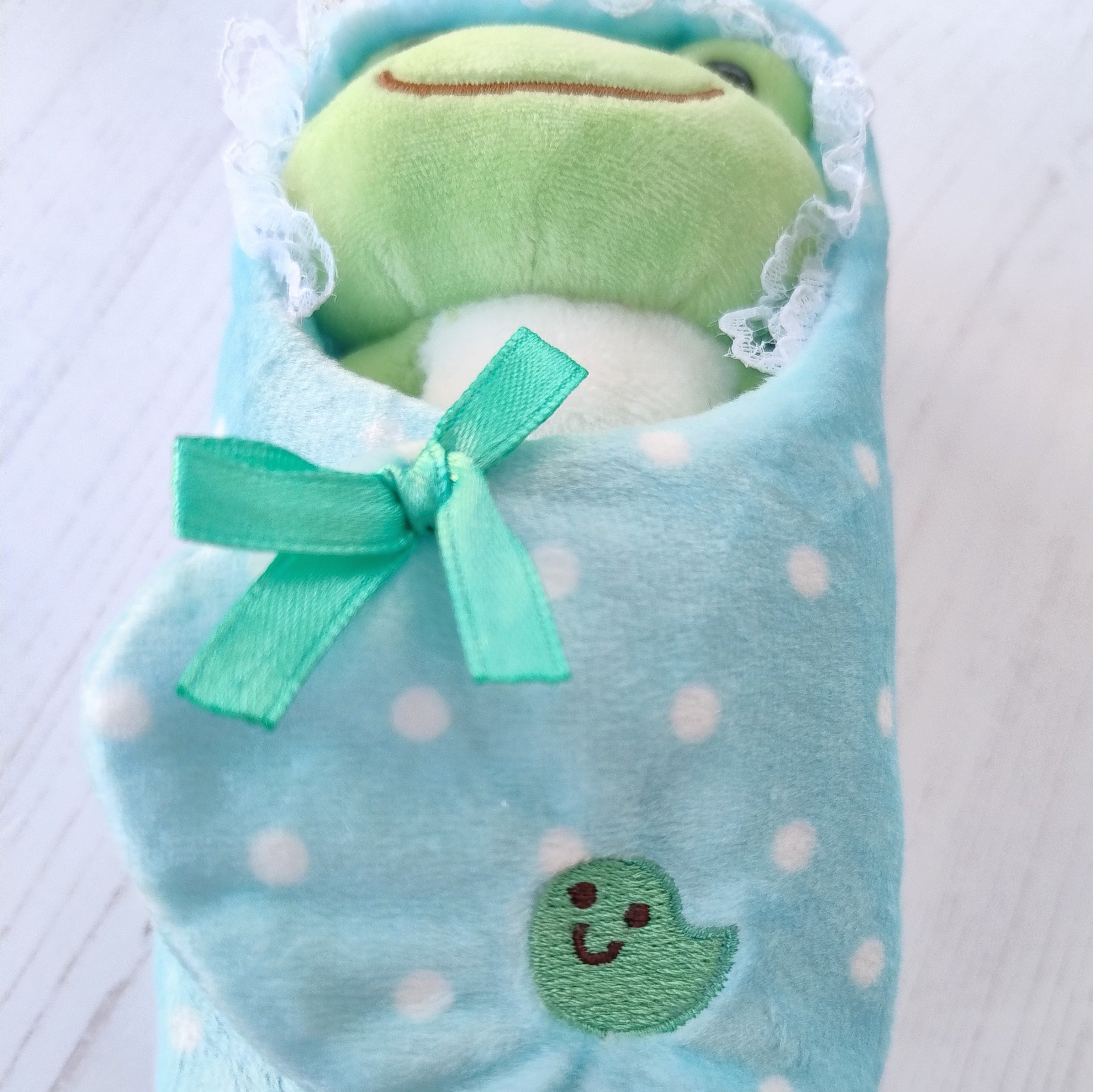 Blue Swaddle for Mini Pickles (15 cm)