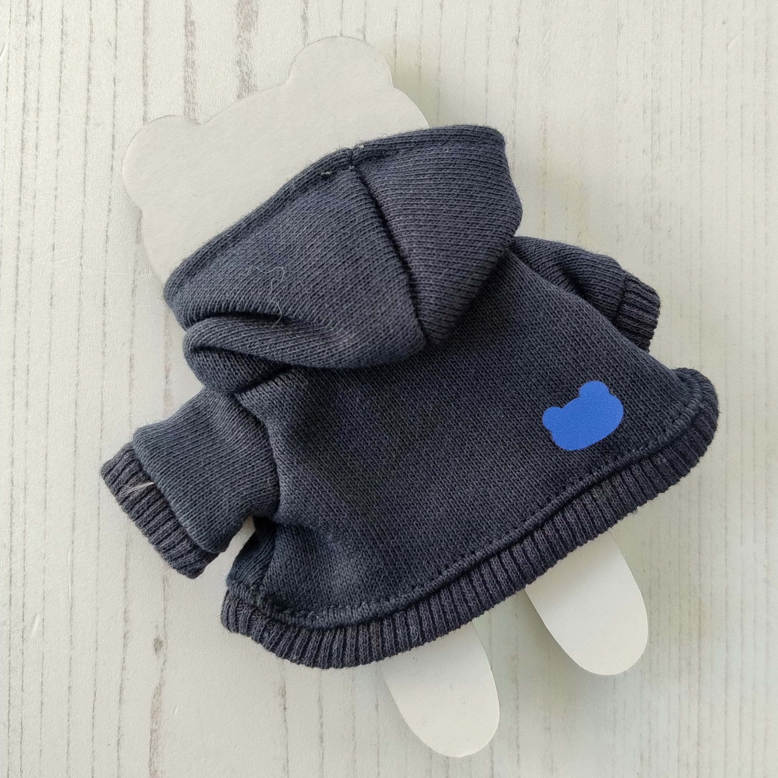 Navy Hoodie for Mini Pickles (10cm)