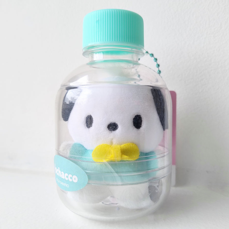 Pochacco Mini Bottle Plush Keychain (10 cm)