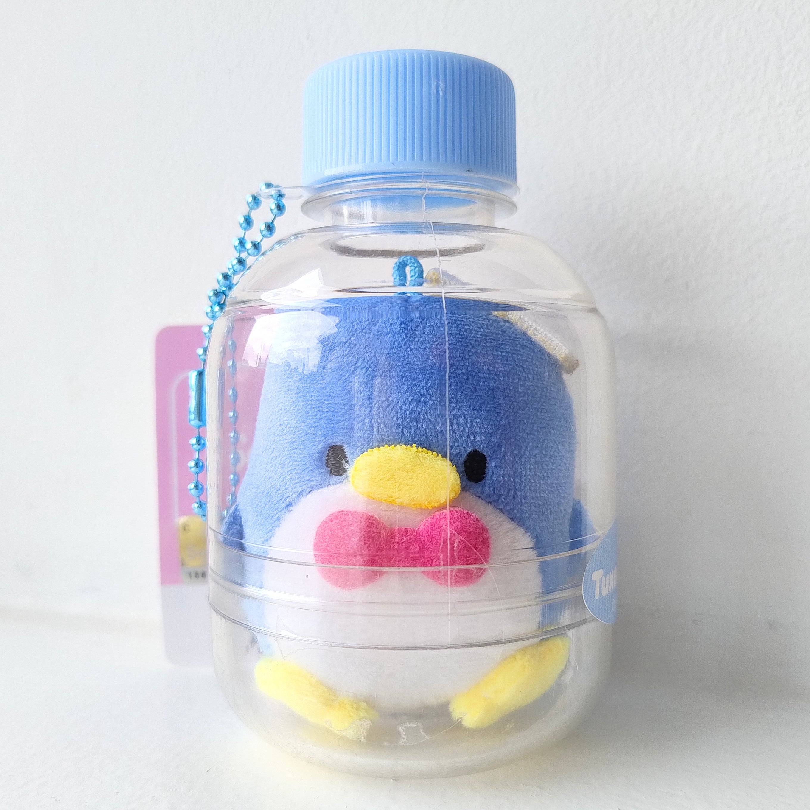 Tuxedo Sam Mini Bottle Plush Keychain (10 cm)