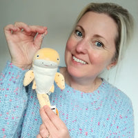 Mini Mochi Zebra Shark (19 cm)