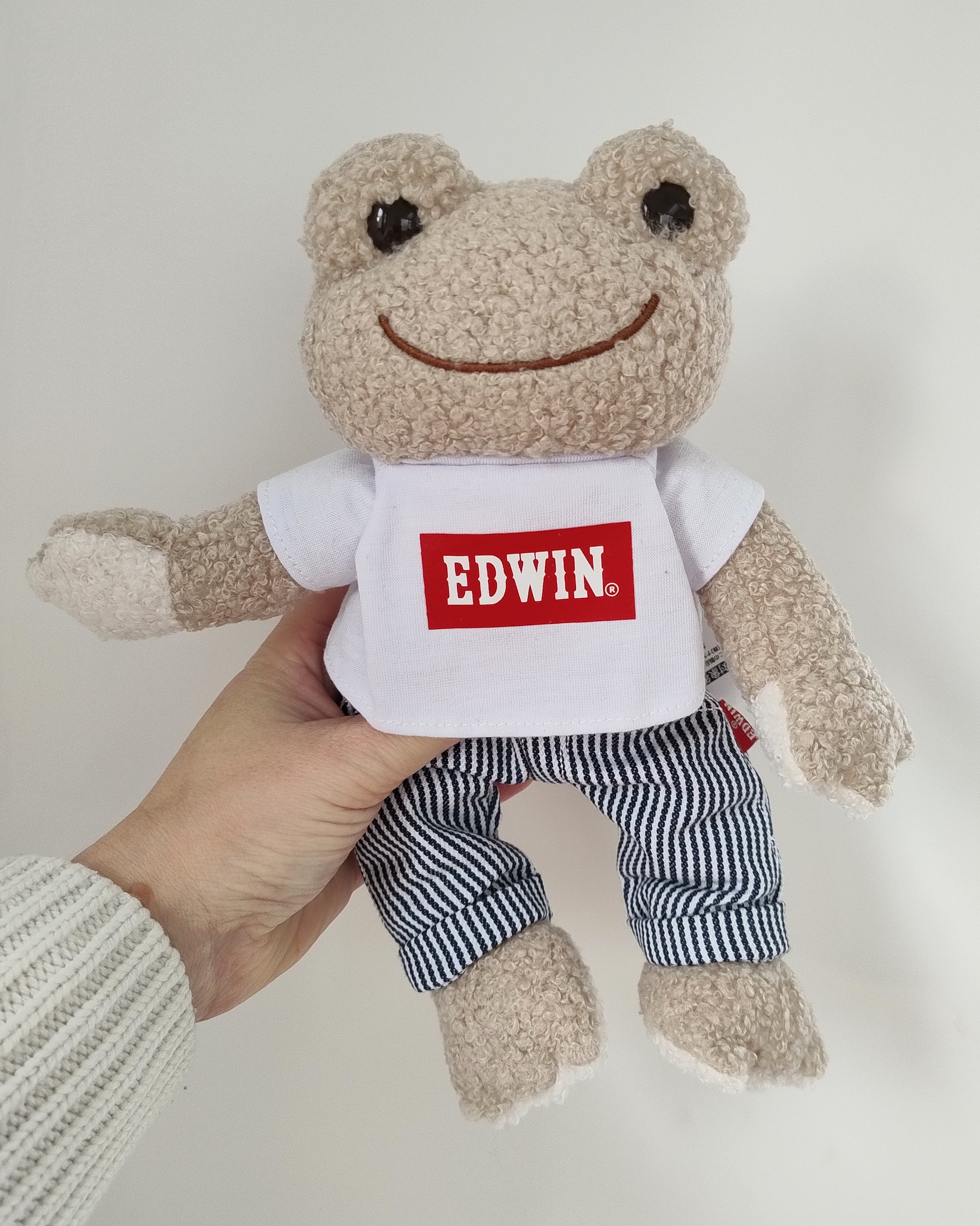 Edwin x Pickles the Frog plush (26cm)