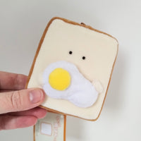 Shokupan-san 'Mr Fried Egg' Bread Plush (9cm)
